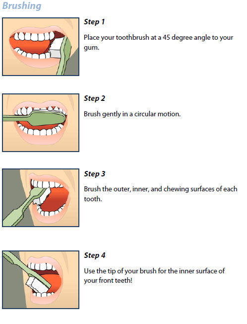 Brushing Teeth Instructions San Antonio